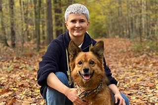 Hundetrainerin Michelle Thiel