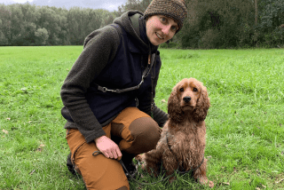 Hundetrainerin Kristina Lehmann